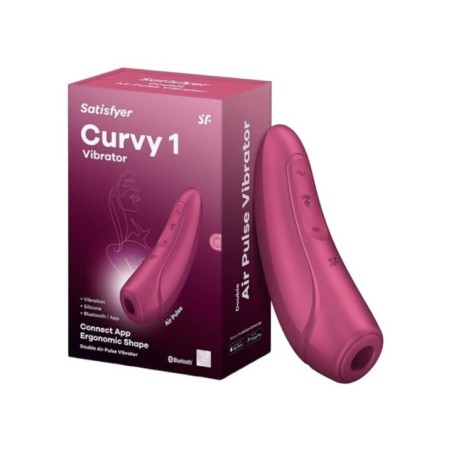 SATISFYER - CURVY 1 ROUGE ROSE