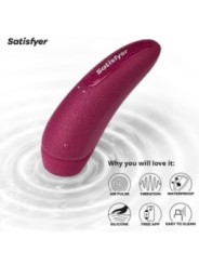 SATISFYER - CURVY 1 ROUGE ROSE