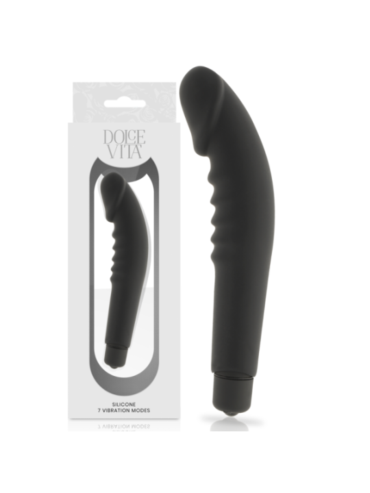 DOLCE VITA - REALISTIC PLAISURE SILICONE NOIR