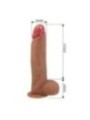 PRETTY LOVE - MENDEL GODEMICHET RÉALISTE AVEC VENTOUSE 25,5 CM -Ø- 5,6 CM