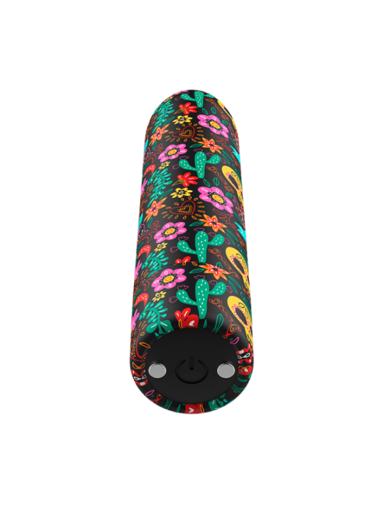 CUSTOM BULLETS - BULLETS PERSONNALISÉS RECHARGEABLE FLORAL 10 INTENSITIES