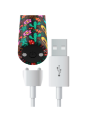 CUSTOM BULLETS - BULLETS PERSONNALISÉS RECHARGEABLE FLORAL 10 INTENSITIES
