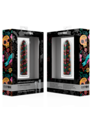 CUSTOM BULLETS - BULLETS PERSONNALISÉS RECHARGEABLE FLORAL 10 INTENSITIES