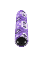 CUSTOM BULLETS - RECHARGEABLE SNAKE PURPLE MAGNETIC BULLET 10V