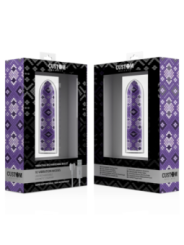 CUSTOM BULLETS - RECHARGEABLE SNAKE PURPLE MAGNETIC BULLET 10V