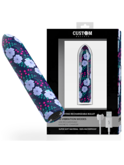 CUSTOM BULLETS - PERSONNALISÉS RECHARGEABLE PRINTEMPS 10 INTENSITIES