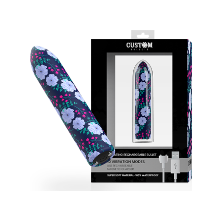 CUSTOM BULLETS - PERSONNALISÉS RECHARGEABLE PRINTEMPS 10 INTENSITIES