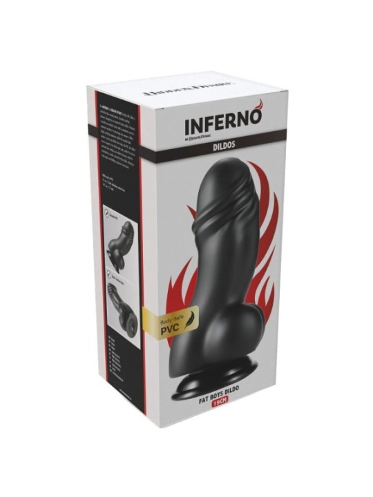 HIDDEN DESIRE - INFERNO GODEMICHET FAT BOYS 19 CM