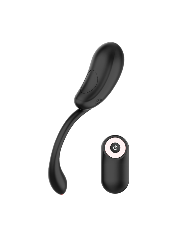 COQUETTE CHIC DESIRE - OEUF VIBRANT TÉLÉCOMMANDE RECHARGEABLE NOIR/OR