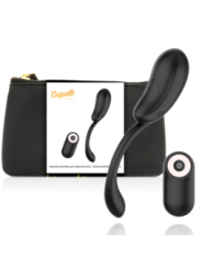 COQUETTE CHIC DESIRE - OEUF VIBRANT TÉLÉCOMMANDE RECHARGEABLE NOIR/OR