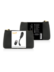 COQUETTE CHIC DESIRE - OEUF VIBRANT TÉLÉCOMMANDE RECHARGEABLE NOIR/OR