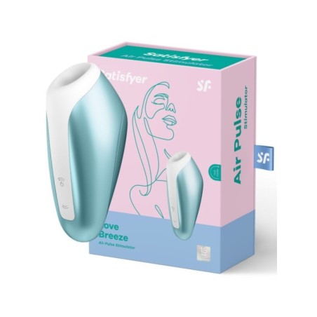 SATISFYER - LOVE BREEZE SUCCIONADOR BLEU GLACE