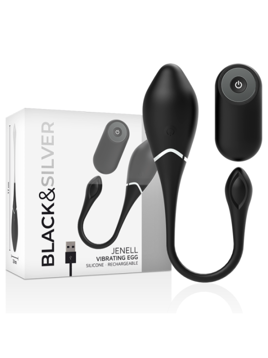 BLACK&SILVER - UF VIBRANT RECHARGEABLE JENELL
