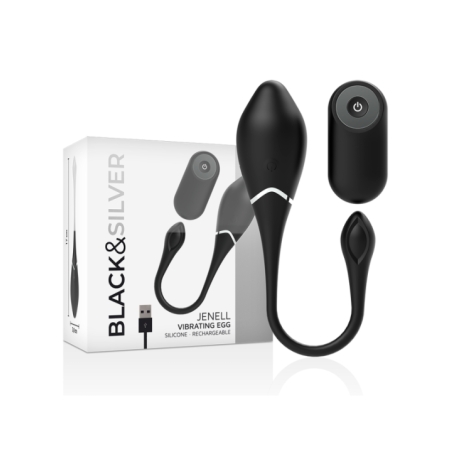 BLACK&SILVER - UF VIBRANT RECHARGEABLE JENELL