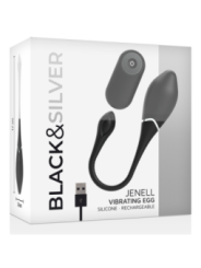 BLACK&SILVER - UF VIBRANT RECHARGEABLE JENELL