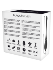 BLACK&SILVER - UF VIBRANT RECHARGEABLE JENELL