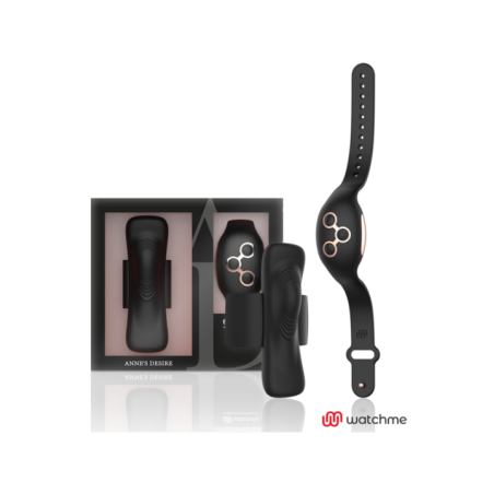 ANNE'S DESIRE - PANTY PLEASURE TECNOLOG A WATCHME NOIR/OR