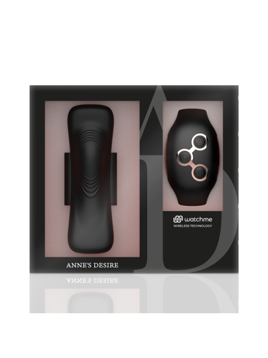 ANNE'S DESIRE - PANTY PLEASURE TECNOLOG A WATCHME NOIR/OR