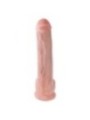 KING COCK - GODEMICHET RÉALISTE AVEC TESTICULES ET VENTOUSE 38 CM COULEUR