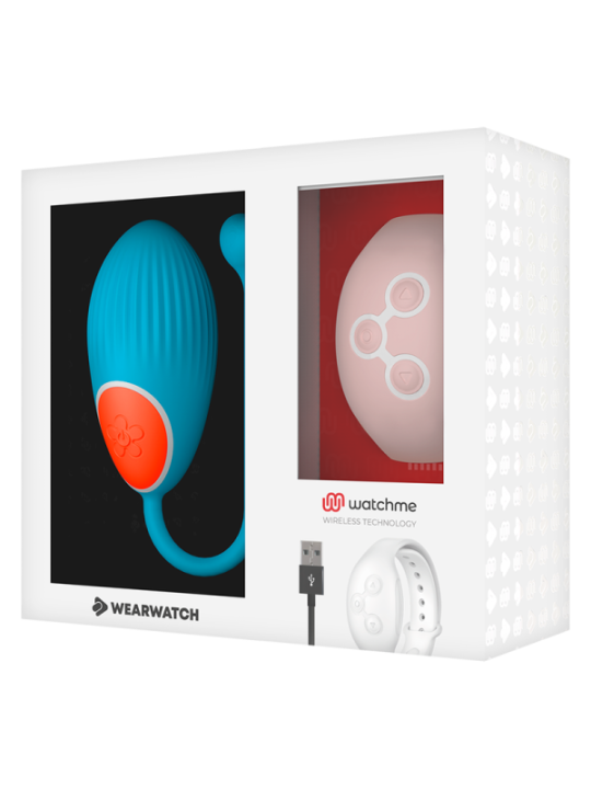 WEARWATCH - TÉLÉCOMMANDE WATCHME TECHNOLOGIE OEUF BLEU / ROSE