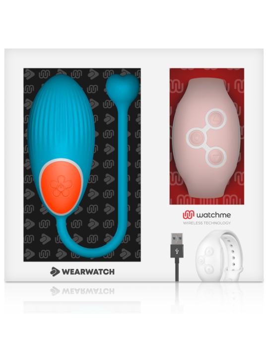 WEARWATCH - TÉLÉCOMMANDE WATCHME TECHNOLOGIE OEUF BLEU / ROSE