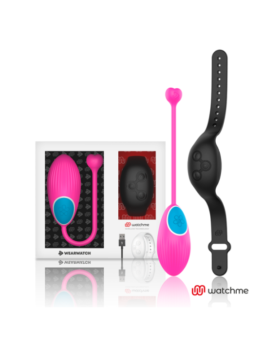 WEARWATCH - TÉLÉCOMMANDE WATCHME TECHNOLOGIE UF FUCHSIA / JET