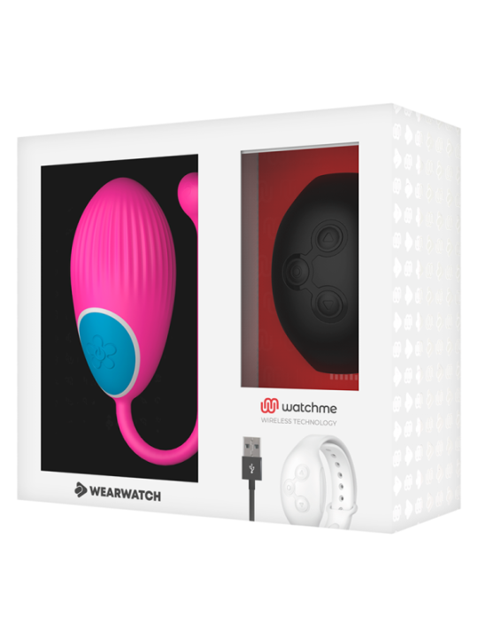 WEARWATCH - TÉLÉCOMMANDE WATCHME TECHNOLOGIE UF FUCHSIA / JET