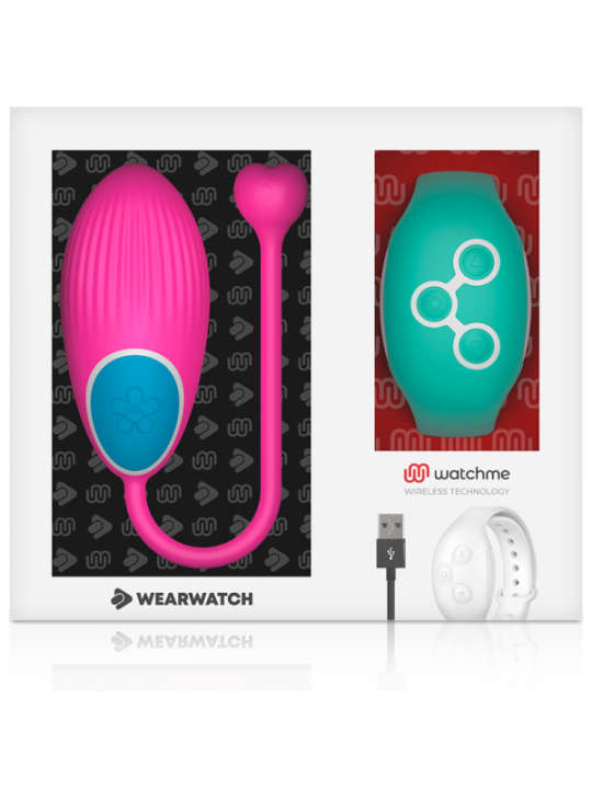 WEARWATCH - WATCHME TECHNOLOGIE TÉLÉCOMMANDE UF FUCHSIA / EAU DE MER