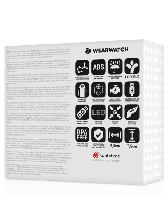 WEARWATCH - TÉLÉCOMMANDE EGG TECHNOLOGIE WATCHME EAU DE MER / NEIGE