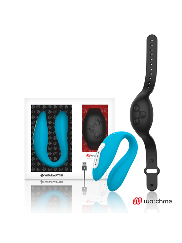 WEARWATCH - WATCHME VIBRATEUR DOUBLE TECHNOLOGIE INDIGO / JET
