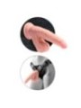 KING COCK PLUS - GODEMICHET RÉALISTE TRIPLE DENSITÉ AVEC TESTICULES MOBILES 23 CM CHAIR