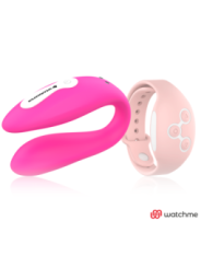 WEARWATCH - VIBRATEUR WATCHME DOUBLE TECHNOLOGIE FUCHSIA / ROSE