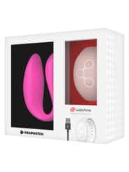 WEARWATCH - VIBRATEUR WATCHME DOUBLE TECHNOLOGIE FUCHSIA / ROSE