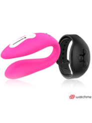 WEARWATCH - VIBRATEUR DOUBLE TECHNOLOGIE WATCHME FUCHSIA/AZABACHE