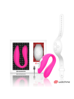 WEARWATCH - WATCHME VIBRATEUR DOUBLE TECHNOLOGIE FUCHSIA / NEIGE