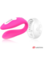 WEARWATCH - WATCHME VIBRATEUR DOUBLE TECHNOLOGIE FUCHSIA / NEIGE