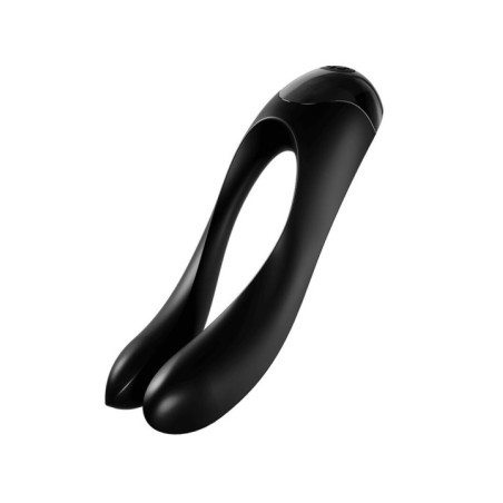 SATISFYER - VIBRATEUR  DOIGTS CANDY CANE NOIR