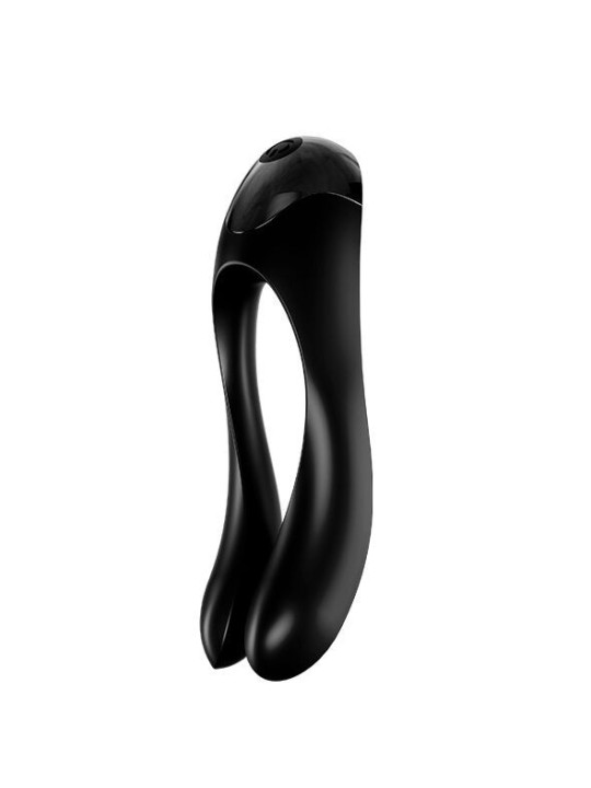 SATISFYER - VIBRATEUR  DOIGTS CANDY CANE NOIR