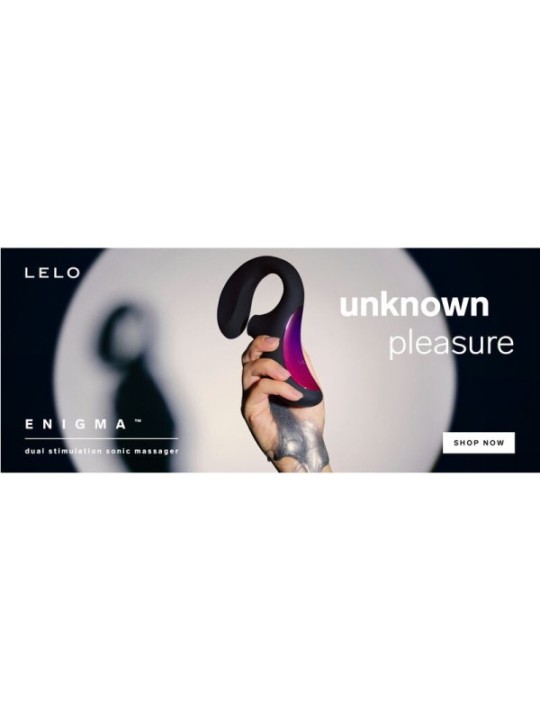 LELO - MASSEUR DE STIMULATION DOUBLE ASPIRATION ENIGMA NOIR