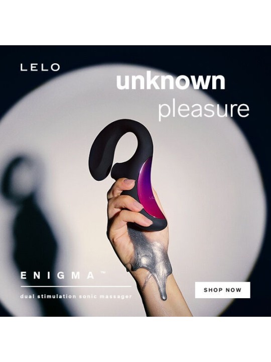 LELO - MASSEUR DE STIMULATION DOUBLE ASPIRATION ENIGMA NOIR