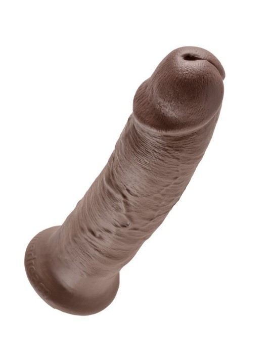 KING COCK - 10 GODEUE MARRON 25.4 CM