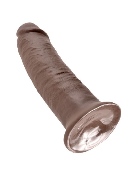 KING COCK - 10 GODEUE MARRON 25.4 CM