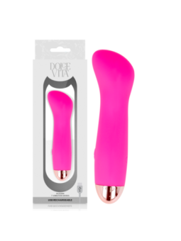 DOLCE VITA - VIBRATEUR RECHARGEABLE ONE ROSE 7 VITESSES