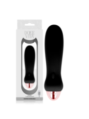 DOLCE VITA - VIBRATEUR RECHARGEABLE CINQ NOIR 7 VITESSES