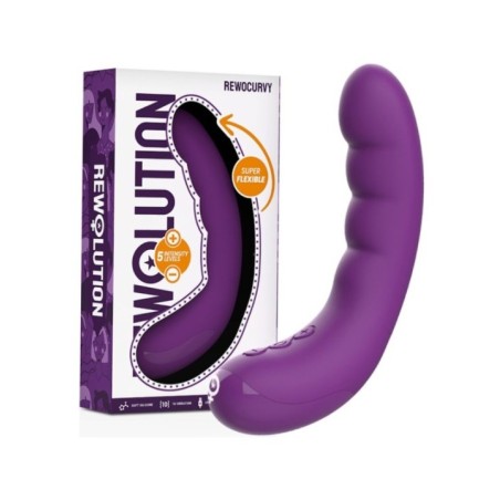 REWOLUTION - REWOCURVY VIBRATEUR FLEXIBLE RECHARGEABLE