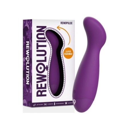 REWOLUTION - REWOPULSE VIBRATEUR FLEXIBLE STIMULATEUR DE POINT G