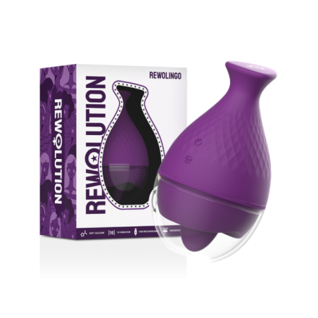 REWOLUTION - REWOLINGO VIBRATEUR AVEC LANGUE