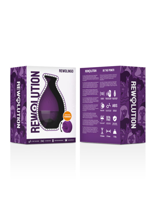 REWOLUTION - REWOLINGO VIBRATEUR AVEC LANGUE