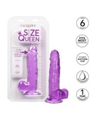 CALEXOTICS - GODE REINE TAILLE VIOLET 15.3 CM