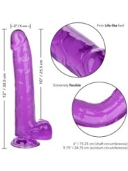 CALEXOTICS - GODE REINE TAILLE VIOLET 25.5 CM